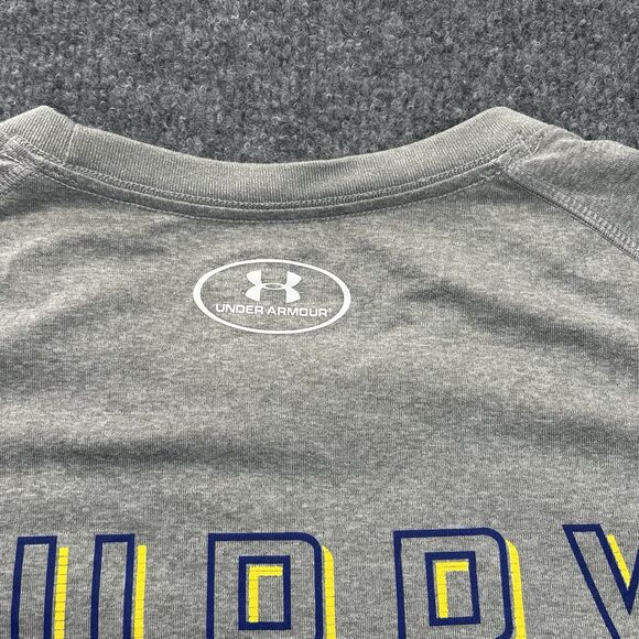 Golden State Warriors Shirt Mens 2XL Grey Basketball Curry Mission Accomplished - Picture 13 of 15